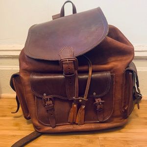 Handmade Leather Backpack